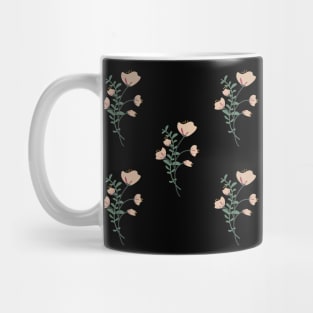 Pink Floral Pattern design Mug